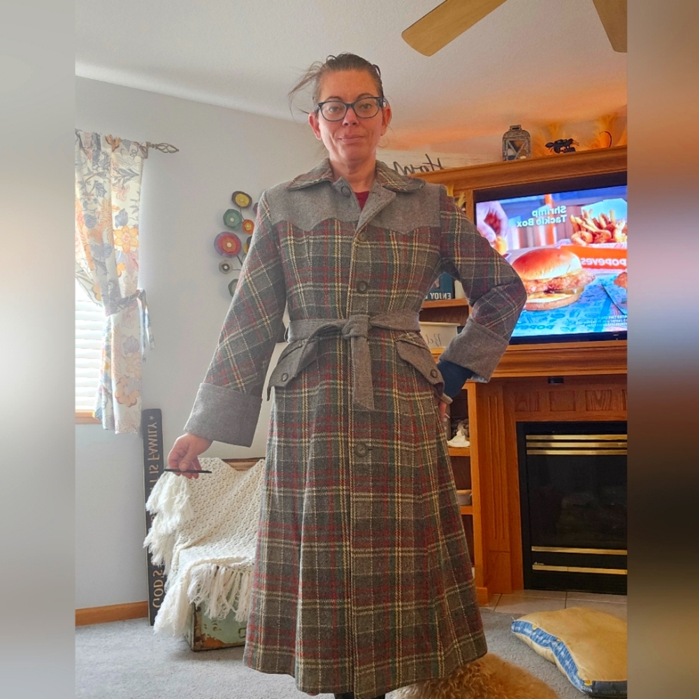 Vintage Wool Dress Coat